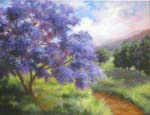 Jacaranda in Spring 11 x 14